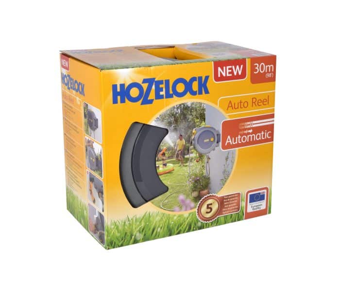 Hozelock 2403H Duvara Monte 30 m Hortumlu Otomatik Geri Sarmalı Hortum Toplama Makara Seti - Görsel 11