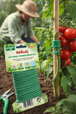Gardener 3010 Bağlaç, Çok Amaçlı Yumuşak Bağlama Teli – 3mm x 8m. - Görsel 2