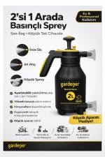 Gardener 165502 Basınçlı Sprey 2 Litre (KÖPÜK PÜSKÜRTME UCU, YEDEK CONTA VE UÇ HEDİYELİ) - Görsel 2