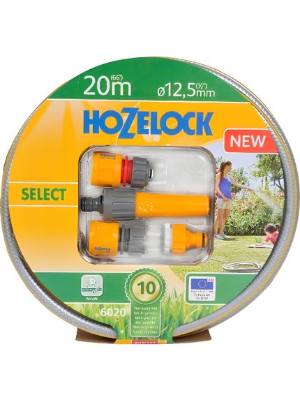 Hozelock 6020P9000 20 M 1/2" Select Hortumlu Hortum Seti
