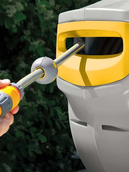 Hozelock 2595H Duvara Monte 40 m Hortumlu Otomatik Geri Sarmalı Hortum Toplama Makara Seti