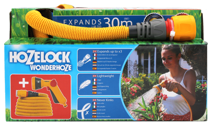 Hozelock 101261H WONDERHOZE 30m Uzayabilen Hortum Seti +  Multi Spray Tabanca - Görsel 3