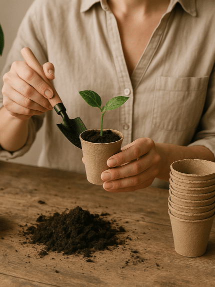 Gardener 12012 Biyobozunur Fideleme Saksısı 12 Adet