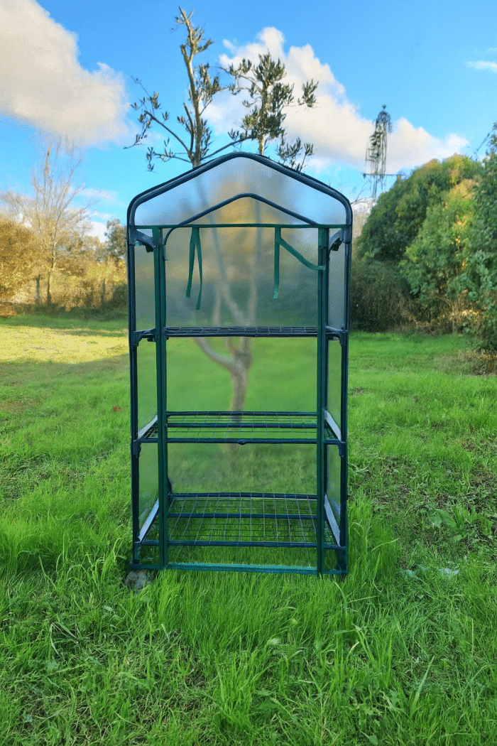 Gardener 16030 3 Katlı Tekerlekli Portatif Şeffaf Bahçe Serası - 69cm x 49cm x 127cm - Görsel 3