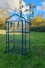 Gardener 16030 3 Katlı Tekerlekli Portatif Şeffaf Bahçe Serası - 69cm x 49cm x 127cm - Görsel 4