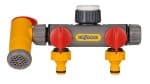 Hozelock 2250H Çift Yönlü, Musluklu, Vanalı Musluk Bağlantısı  1/2" - 3/4" - Görsel 3