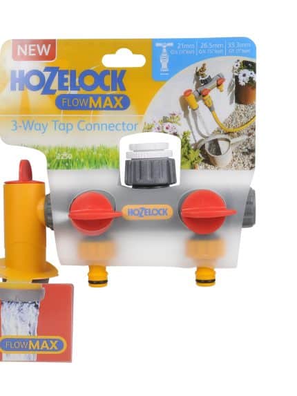 Hozelock 2250H Çift Yönlü Musluklu Musluk Bağlantısı
