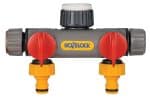 Hozelock 2252H Çift Yönlü Vanalı Musluk Bağlantısı  1/2" - 3/4" - Görsel 3