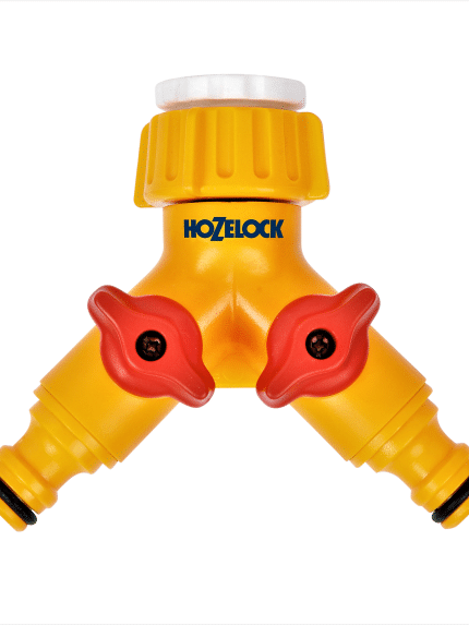 Hozelock 2256H 2 Çıkışlı Musluk Bağlantısı 1/2-3/4