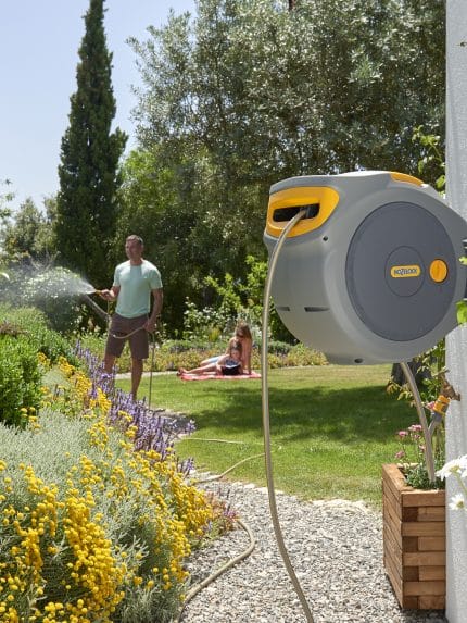 Hozelock 2401-3460H Duvara Monte Hortum Makarası