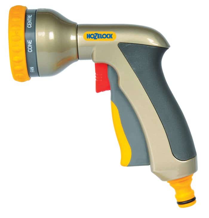 Hozelock 2691H Yuvarlak Başlıklı 8 Ayarlı Metal Hortum Tabancası - Görsel 2