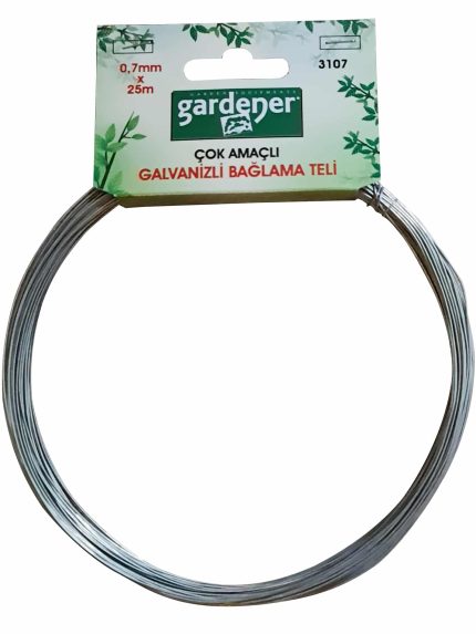 Gardener 3107 Galvanizli Çok Amaçlı Bağlama Teli 0,7x25 m