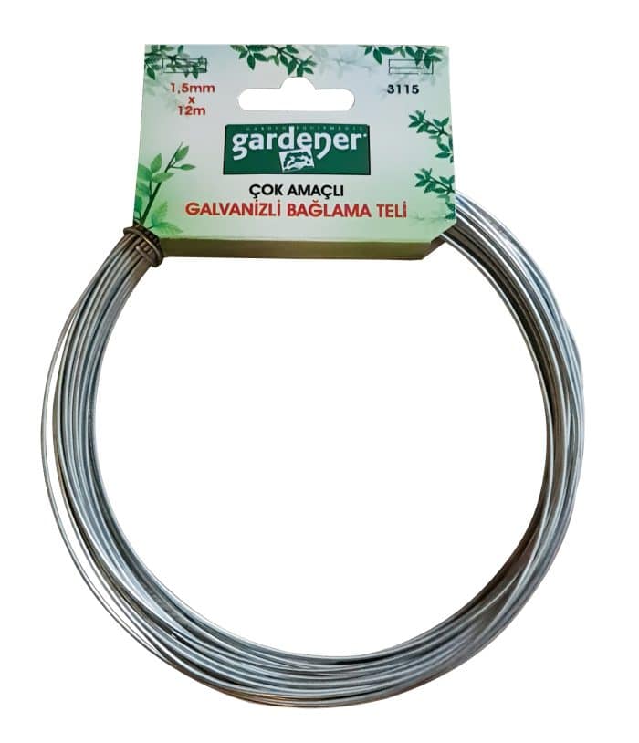 Gardener 3115 Galvanizli Çok Amaçlı Bağlama Teli - 1,5mm x 12m - Görsel 2