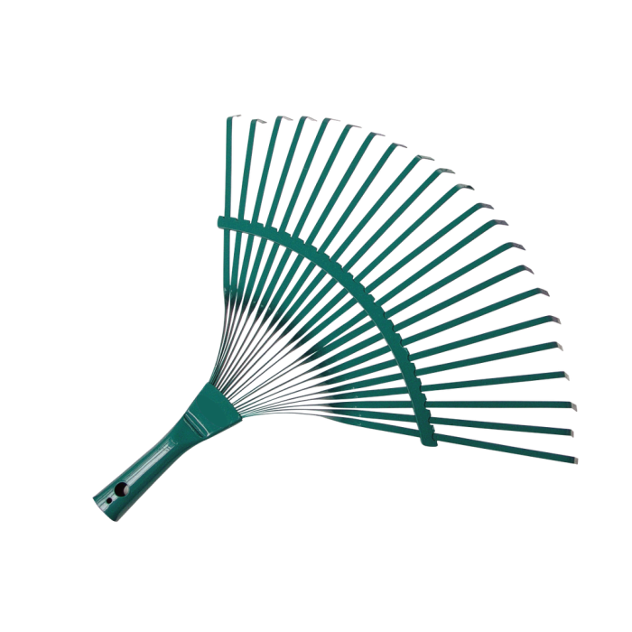 Raco 53731 Ahşap Saplı Metal Çim ve Yaprak Toplama Tırmığı 45 cm - Görsel 2