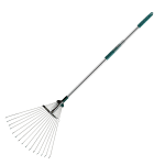 Raco 53744 Teleskopik Saplı Ayarlı Metal Tırmık 18-56 CM - Görsel 2