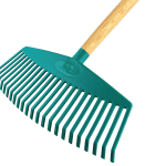 Raco 53747 Ahşap Saplı Plastik Çim Yaprak Tırmığı 45 cm