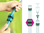 Raco 55211 Hortum Ekleme ve Tamir Adaptörü 1/2" - Görsel 2