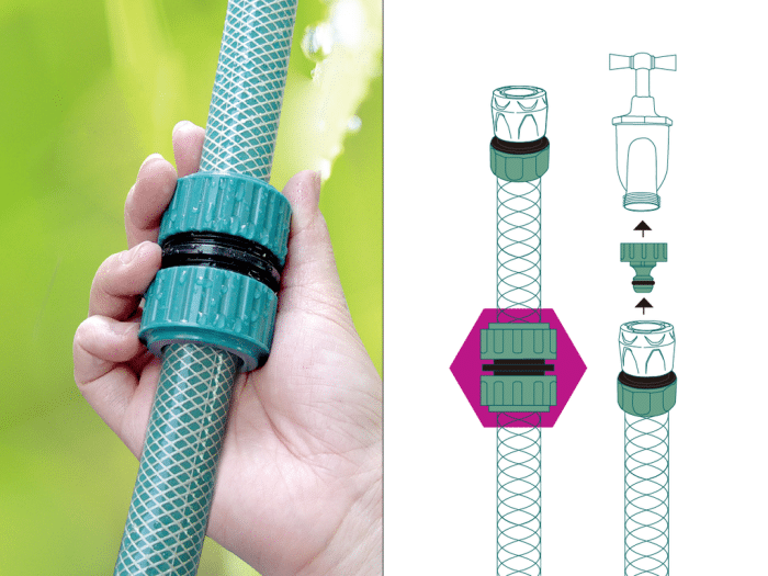 Raco 55212 Hortum Ekleme ve Tamir Adaptörü 3/4" - Görsel 2