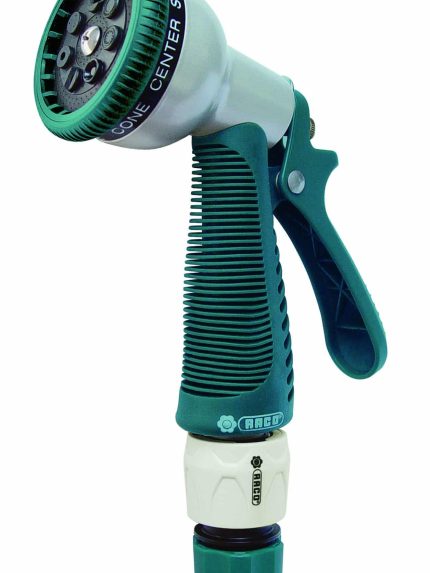 Raco 55326 Yuvarlak Başlıklı 7 Ayarlı Metal Hortum Tabancası