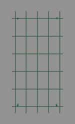 Gardener 74075 Sarmaşık Bitkilere Özel Metal Tırmanma Kafesi  - Yeşil 150cm X 75cm - Görsel 7