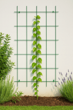 Gardener 74075 Sarmaşık Bitkilere Özel Metal Tırmanma Kafesi  - Yeşil 150cm X 75cm - Görsel 5