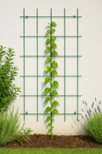 Gardener 74075 Metal Tırmanma Kafesi Yeşil 150x75 cm
