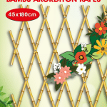 Gardener BMB045 Bambu Akordeon Kafes 45x180 cm