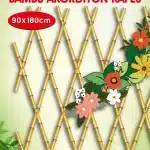 Gardener BMB090 Bambu Akordeon Kafes 90x180 cm