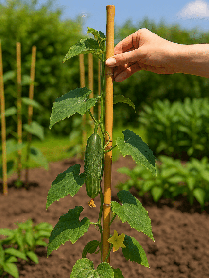 Gardener 163702 Bambu Destek Çubuğu 10 Adet 6-8 mm x 60 cm
