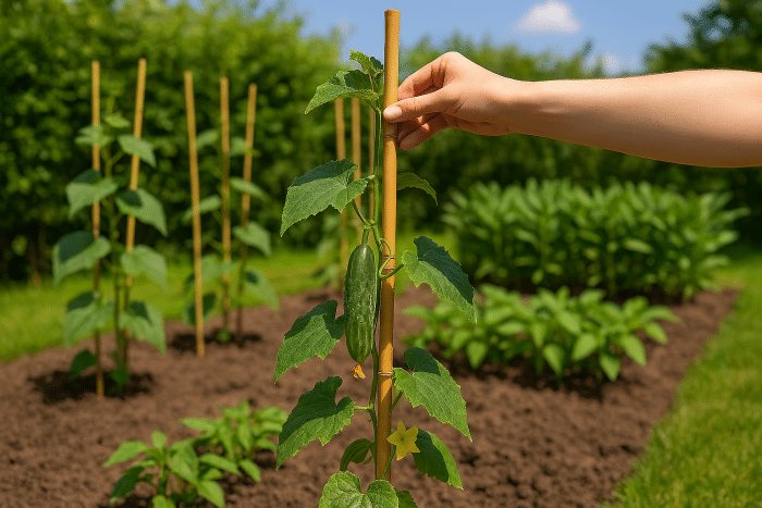 Gardener 163702 Bambu Destek Çubuğu 10 Adet 6-8 mm X 60 cm - Görsel 2