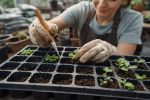 Gardener 10501 Fide Viyolü Tohum Yetiştirme Kabı 550 Gözlü