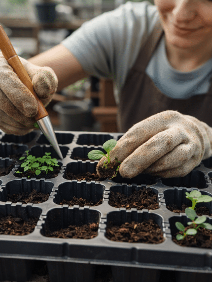 Gardener 10501 Fide Viyolü Tohum Yetiştirme Kabı 550 Gözlü