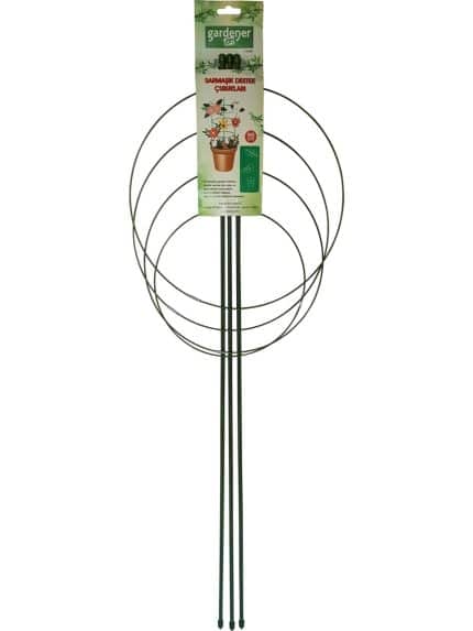 Gardener 53698 Halkalı Bitki Destek Çubuğu 90 cm