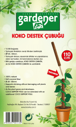Gardener KKS110 Koko Sarmaşık Çubuğu - 110 cm - Görsel 3