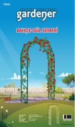 Gardener 73026 Yeşil Metal Gül Kemeri