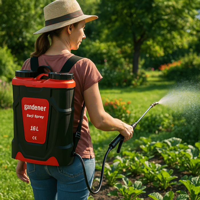 Gardener 165516 Şarjlı (Akülü) Sırt Tipi İlaçlama Pompası 16 Litre - Görsel 6