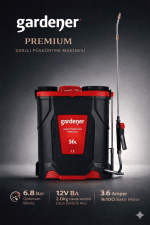 Gardener 165516 Şarjlı (Akülü) Sırt Tipi İlaçlama Pompası 16 Litre - Görsel 3